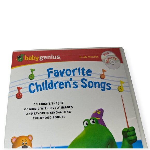 Baby Genius Favorite Children's Songs DVD Sealed-2006 - Picture 2 of 11